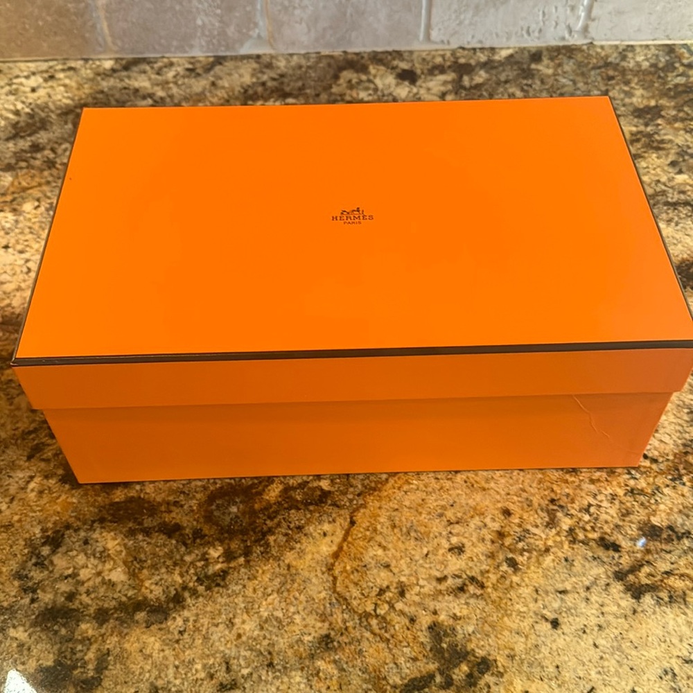 Perfect condition Hermes shoe box
